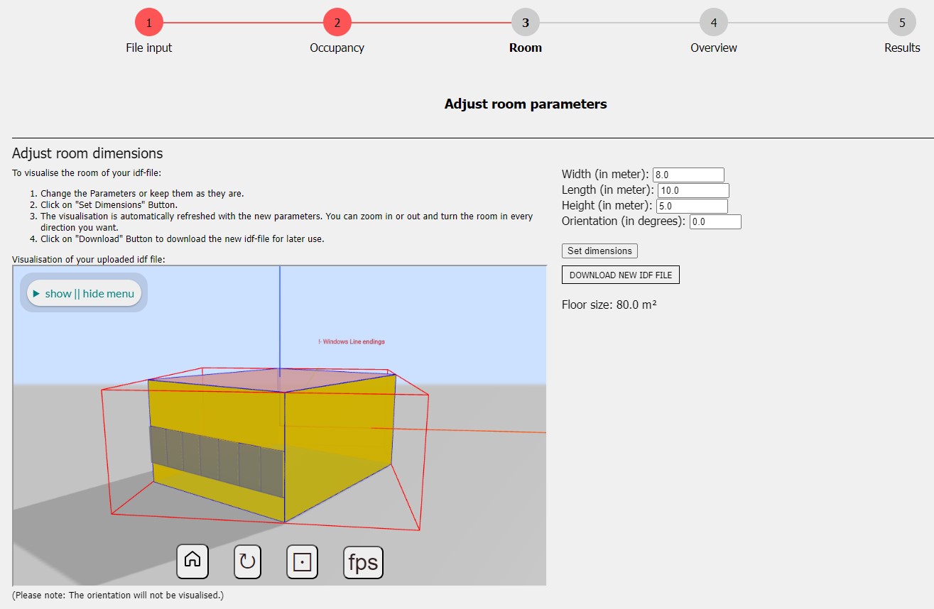 EnergyPlus Room Simulator | Documentation for the Tool EnergyPlus Room ...